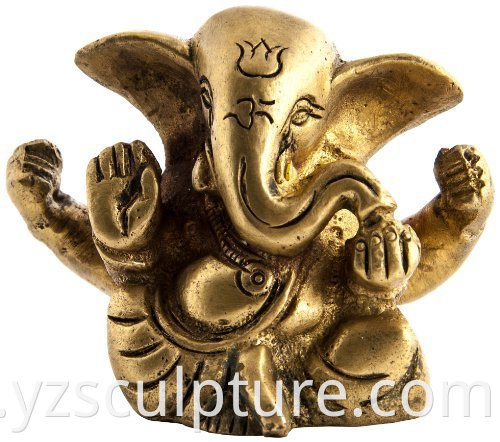 bronze ganesh stataue